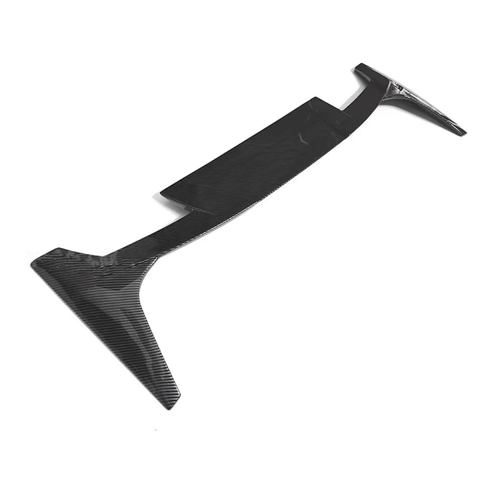 Auto Spoiler Auto Dachflügel Für Tesla Für Modell Y 3 Spoiler Schwarz Carbon Oberfläche Schwanz Fin Dekoration Zubehör Auto Spoiler Wing(Y Carbon Paint) von ZJYZYQ