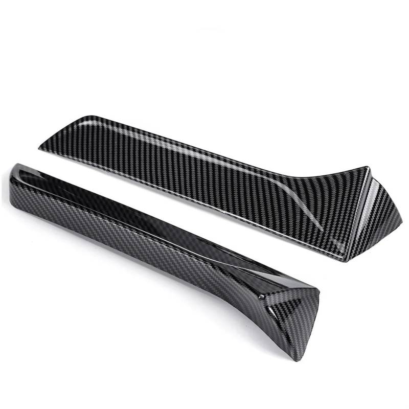 Auto Spoiler Autofensterverkleidung Lippenspoiler Für Seat Für Leon Für Mk3 Für MK3.5 Heckdachflügel Seitliche Heckklappe Heckspoilerlippe Auto Spoiler Wing(Carbon Fiber Look) von ZJYZYQ