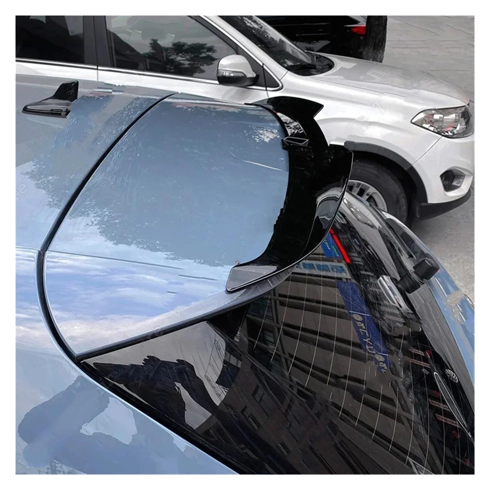 Auto Spoiler Für A3 Für S3 Für RS3 Für 8Y 2020-2024 Maxton Style Auto Heckdachspoiler Splitter Heckkofferraumlippenkappe Auto Auto Spoiler Wing(Glossy Black) von ZJYZYQ