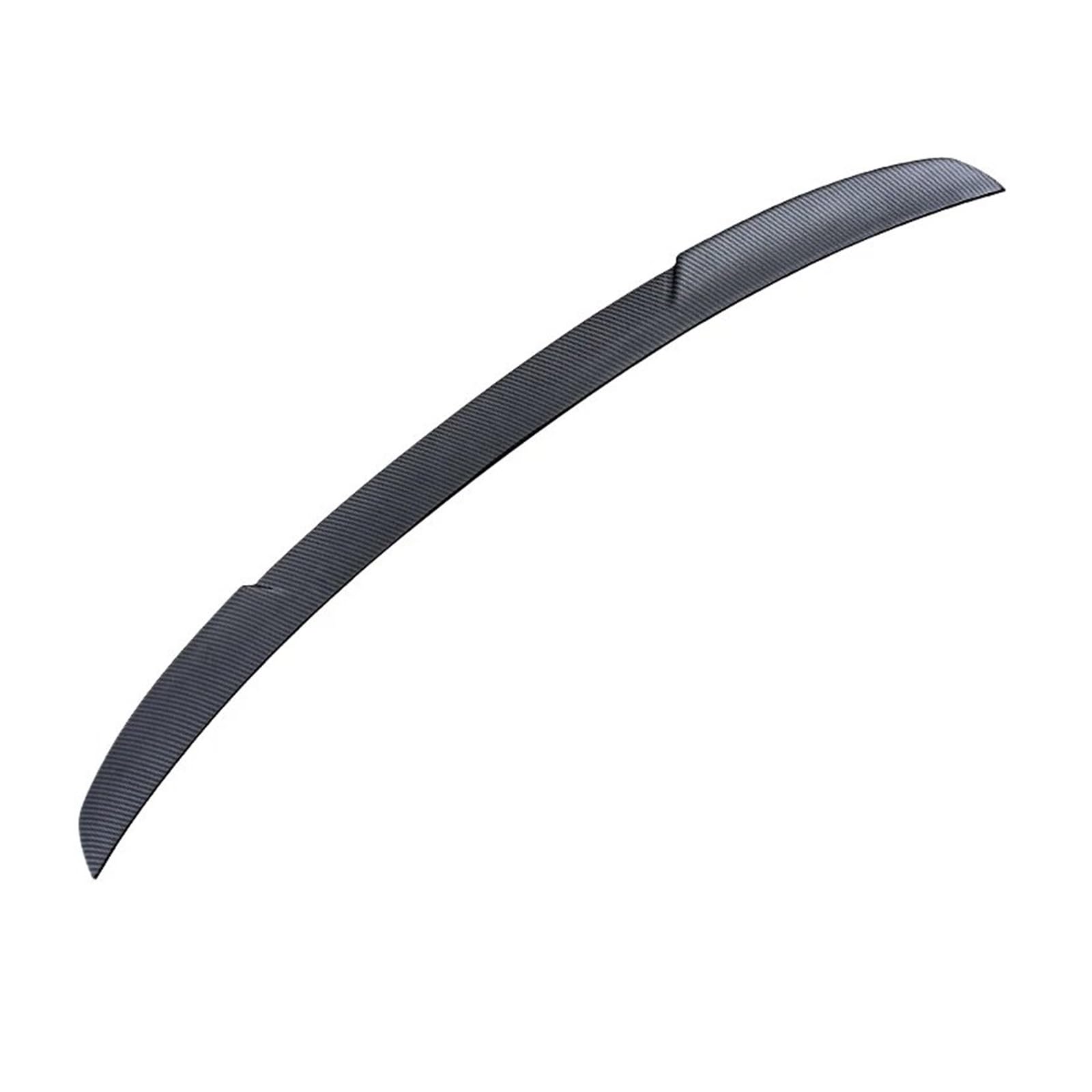 Auto Spoiler Für A6 Für C8 2019 2020 2021 Spoiler ABS Auto Kofferraum Lip Flügel Schwanz Spoiler Zubehör Dekoration Auto Spoiler Wing(Carbon Fiber Pattern) von ZJYZYQ