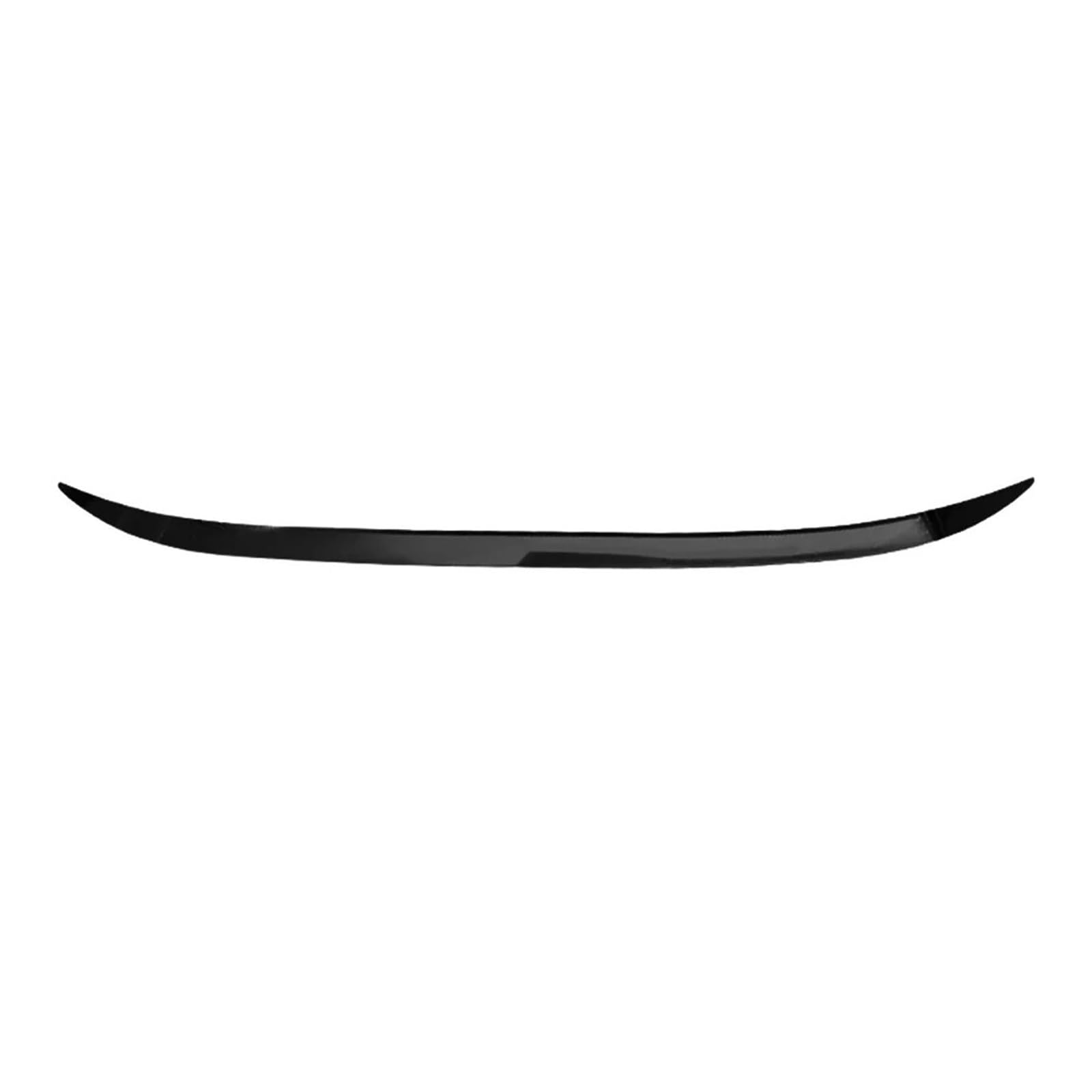 Auto Spoiler Universal Hinten Schwanz Trunk Lip 120cm Auto Limousine Flügel Spoiler Trim Für Für Benz Für CLA Auto Spoiler Wing(Glossy Black) von ZJYZYQ