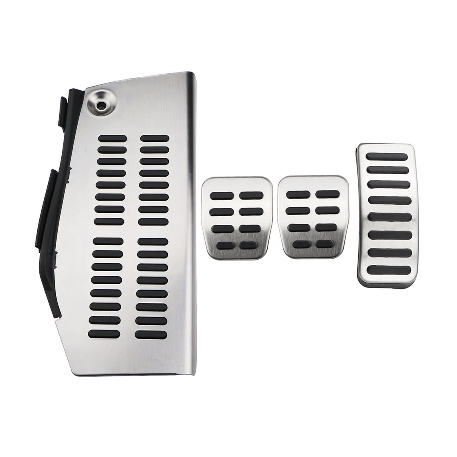 Bremspedalauflage Edelstahl Auto Gas Bremse Rest Pedal Abdeckung Für VW Für Golf 4 Für MK4 Für Golf4 1997 1998 1999 2000 2001 2002 2003 2004 2005 Kupplungs Bremspedalauflagen(MT with Rest) von ZJYZYQ