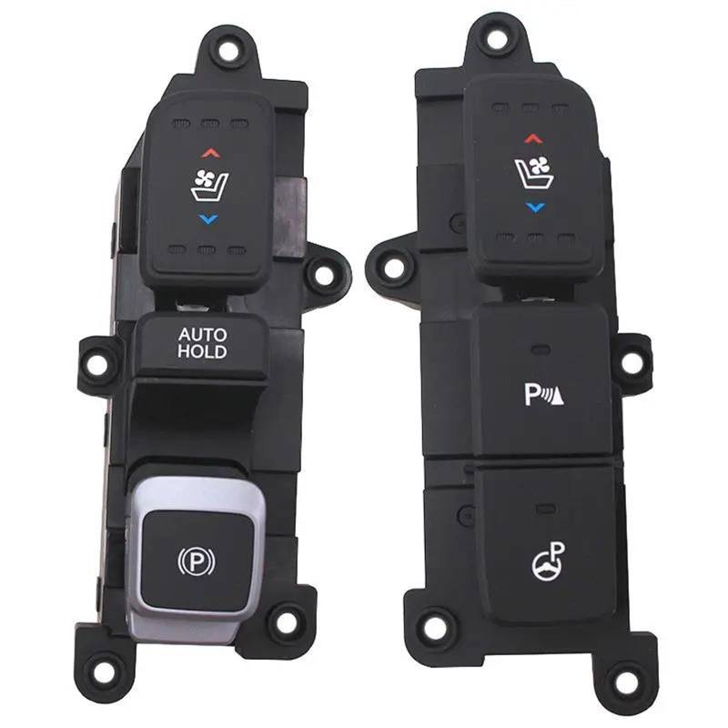 Bremstaste Für Hyundai Für Santa Fe DM 2013-2014 Parkplatz Bremse Heizung Fenster Schalter Teile 933102W3154X 933102W315 Schalter Parkbremse(A Pair of switches) von ZJYZYQ