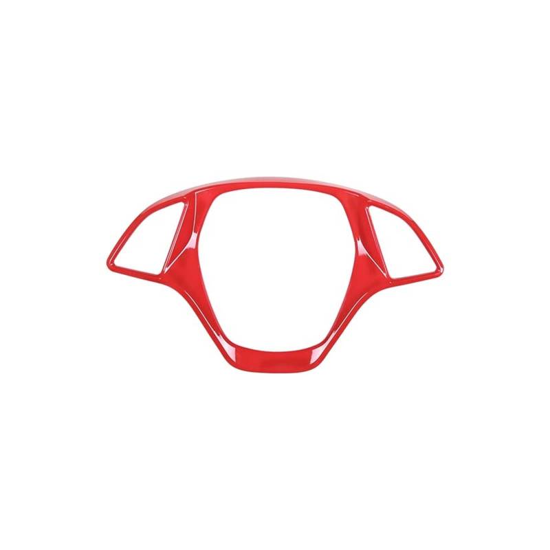 Innenverkleidung Schaltblende Für Chevrolet Für Corvette Für C7 2014 2015 2016 2017 2018 2019 Auto Lenkrad Panel Dekoration Abdeckung Trim Moulding Aufkleber Aufkleber Innenraum(Red) von ZJYZYQ