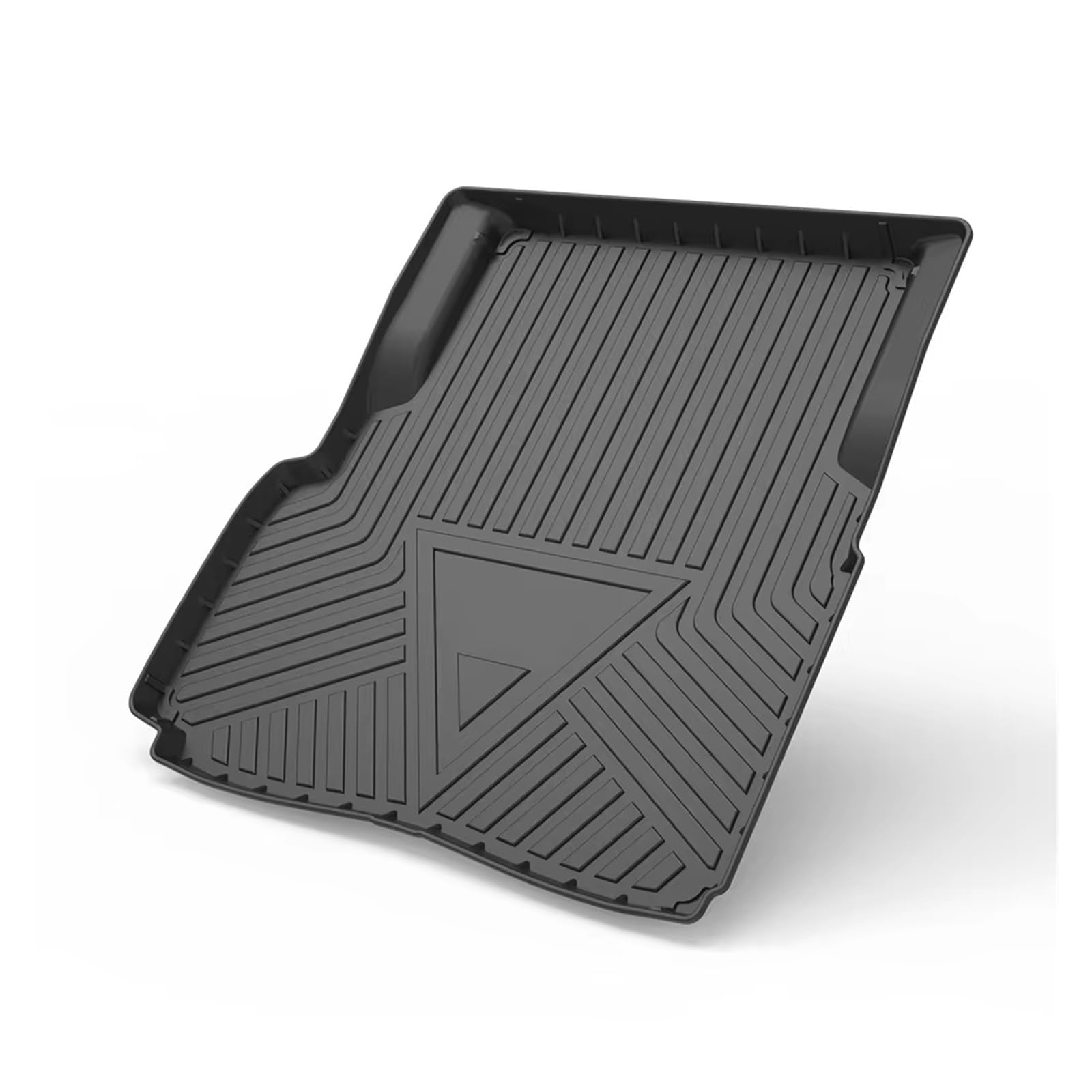 Kofferraummatten Auto Cargo-Liner Kofferraummatten Boot Tray Teppich Für Maserati Für Quattroporte Für M156 2013 2014 2015 2016 2017 2018 2019 2020 2021 Kofferraumwannenauskleidung von ZJYZYQ