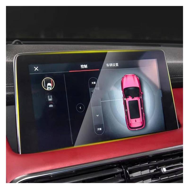 Navigation Schutzfolie Für MG Für HS 2019 2020 2021 2022 Auto Innen Screen Protector Touch Display Screen Schutz Film Digital Cockpit Schutzfolie von ZJYZYQ