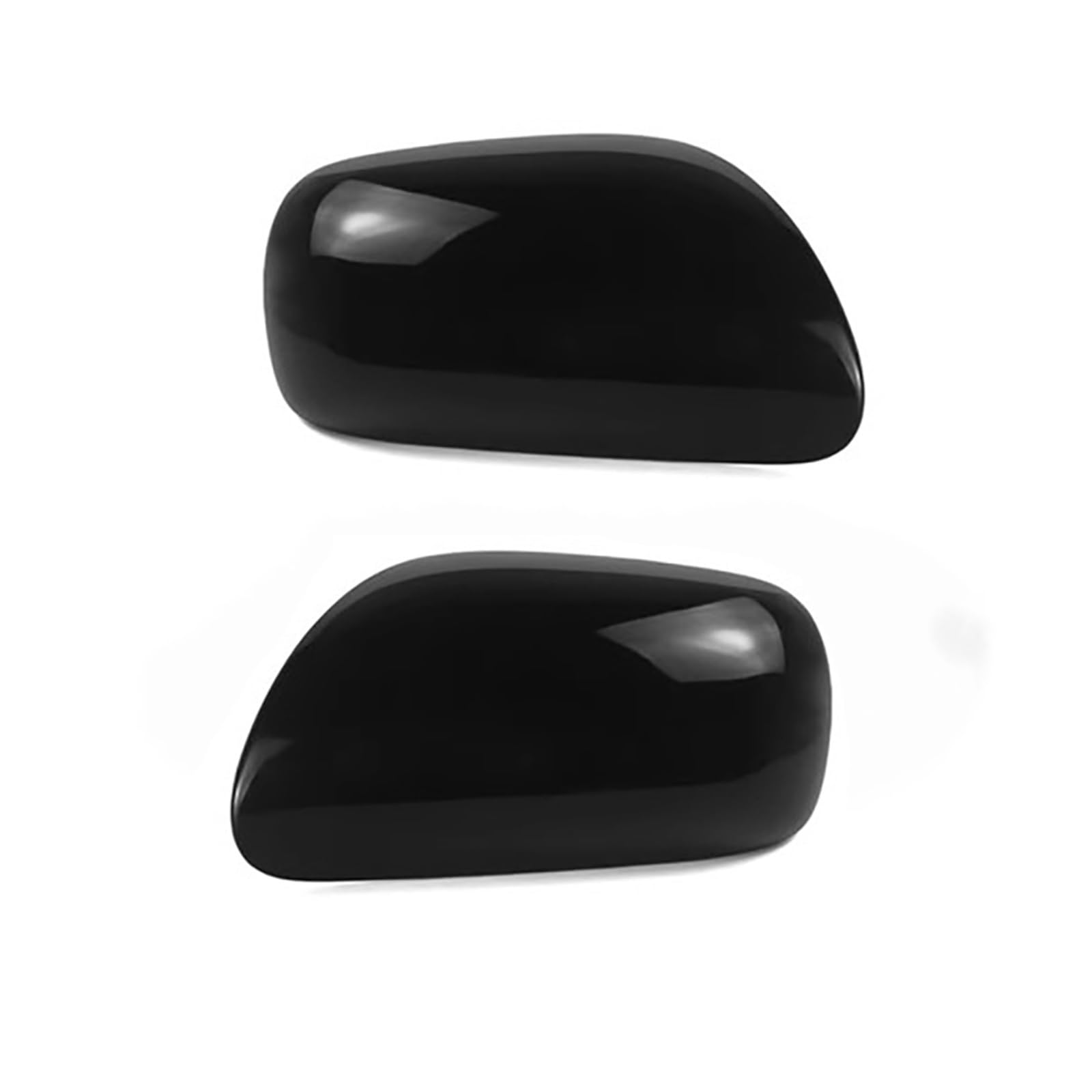 Rückspiegelgehäuse Auto Rückspiegel Shell Gehäuse Umkehr Spiegel Gehäuse Für Toyota Für Corolla 2007 2008 2009 2010 2011 2012 2013 Rückspiegelabdeckung(Black 1 Pair) von ZJYZYQ