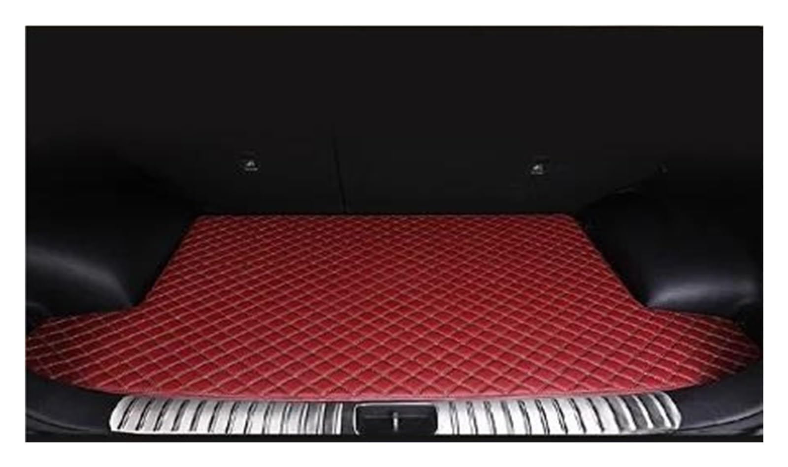 ZJYZYQ Kofferraumschutzmatte Für Benz Für X204 Für GLK Klasse 2008-2011 2012-2015 wasserdichte Leder Kofferraum Lagerung Abdeckung Pad Fracht Fach Hinten Boden Matte Kofferraumwanne(1) von ZJYZYQ