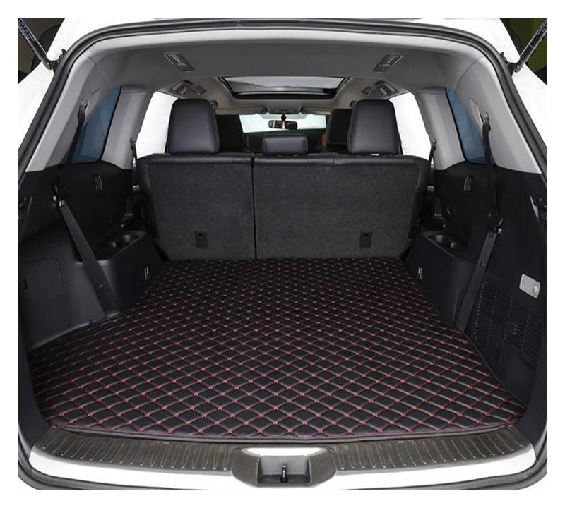 ZJYZYQ Kofferraumschutzmatte Für Geely Für Atlas 2016 2017 2018 2019 2020 2021 Protector Fach Boot Teppiche Cargo-Liner Matten Leder Kofferraum Matten Kofferraumwanne(1 pcs 3) von ZJYZYQ