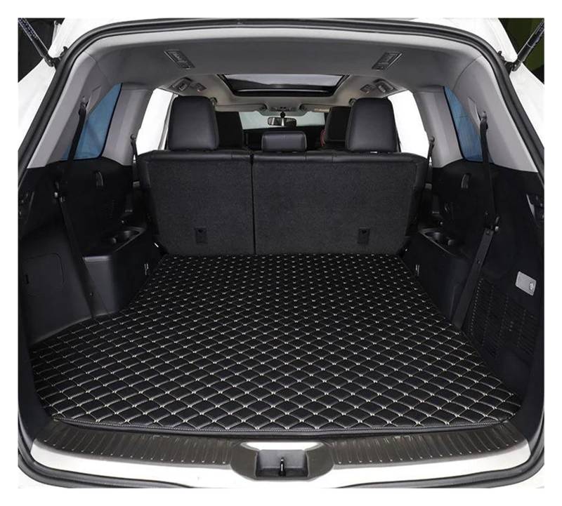 ZJYZYQ Kofferraumschutzmatte Für KIA Für NIRO 2017 (Ultimate Edition) Cargo Liner Teppich Innen Abdeckung wasserdichte Hohe Seite Custom Car Trunk Matte Kofferraumwanne(1 pcs 4) von ZJYZYQ