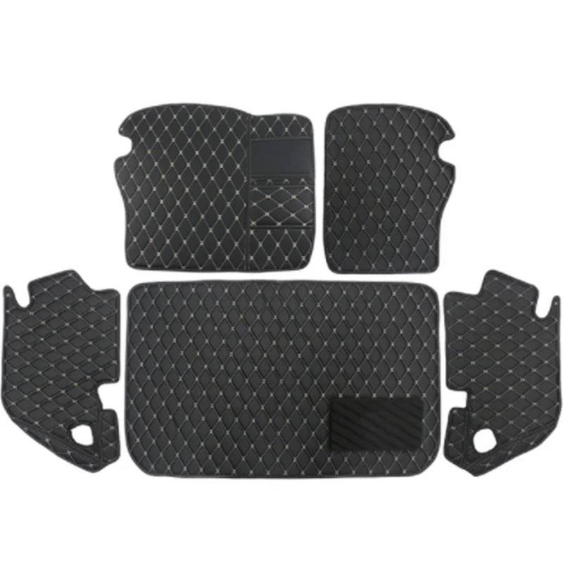 ZJYZYQ Kofferraumschutzmatte Für Mini Für F56 Für F55 Für F54 Für R56 Für R60 Auto Stamm Matten Boot Liner Anti Slip Matte Auto Fracht Hinten Stamm Matte Kofferraumwanne(for F55) von ZJYZYQ