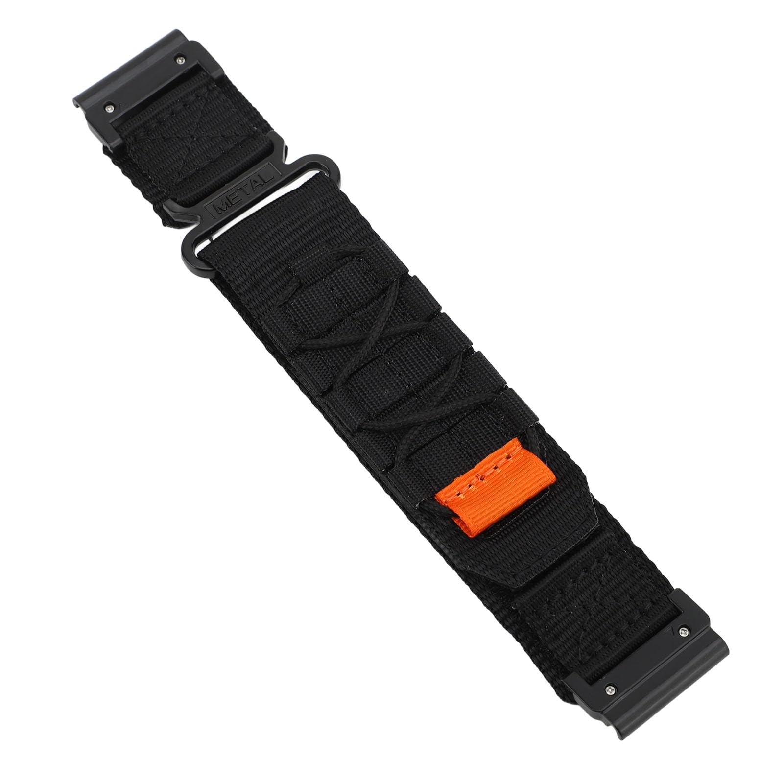 26-Mm-Nylon-Uhrenarmband für 5X Plus, mit Sportschlaufe, Klettverschluss für Fenix ​​8 51 Mm, Fenix ​​7X, Fenix ​​6X GPS (#2) von ZJchao