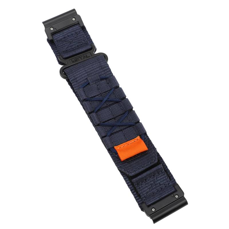 26-Mm-Nylon-Uhrenarmband für 5X Plus, mit Sportschlaufe, Klettverschluss für Fenix ​​8 51 Mm, Fenix ​​7X, Fenix ​​6X GPS (#4) von ZJchao