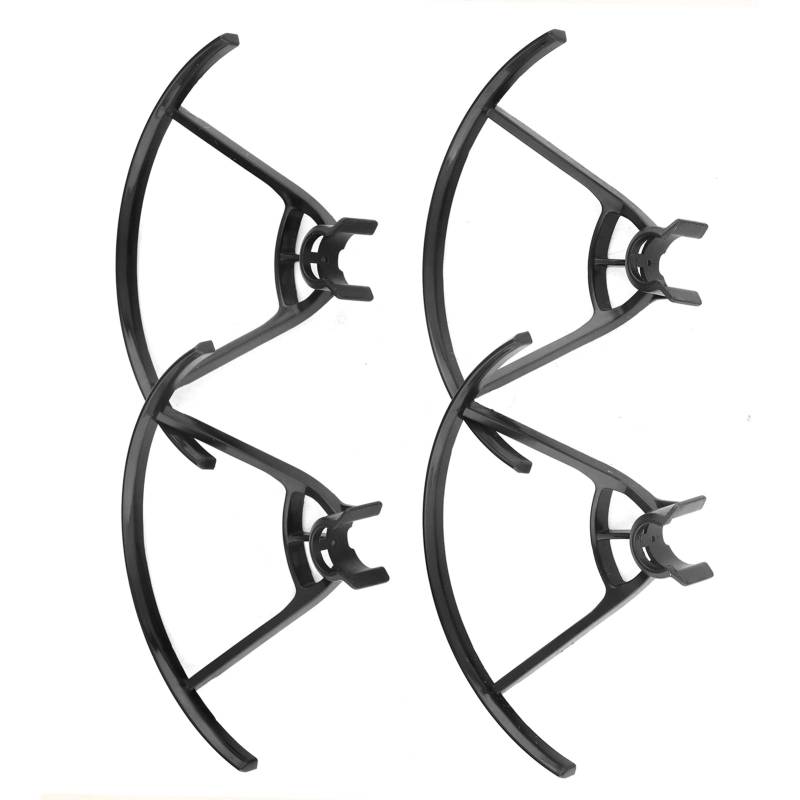 4 Propellerschutzvorrichtungen für die Tello-Drohne, Blattschutz-Schutzabdeckungszubehör aus Hochwertigem Kunststoff, Leicht und Klein, Einfach zu Montieren für Sicheres Fliegen von ZJchao