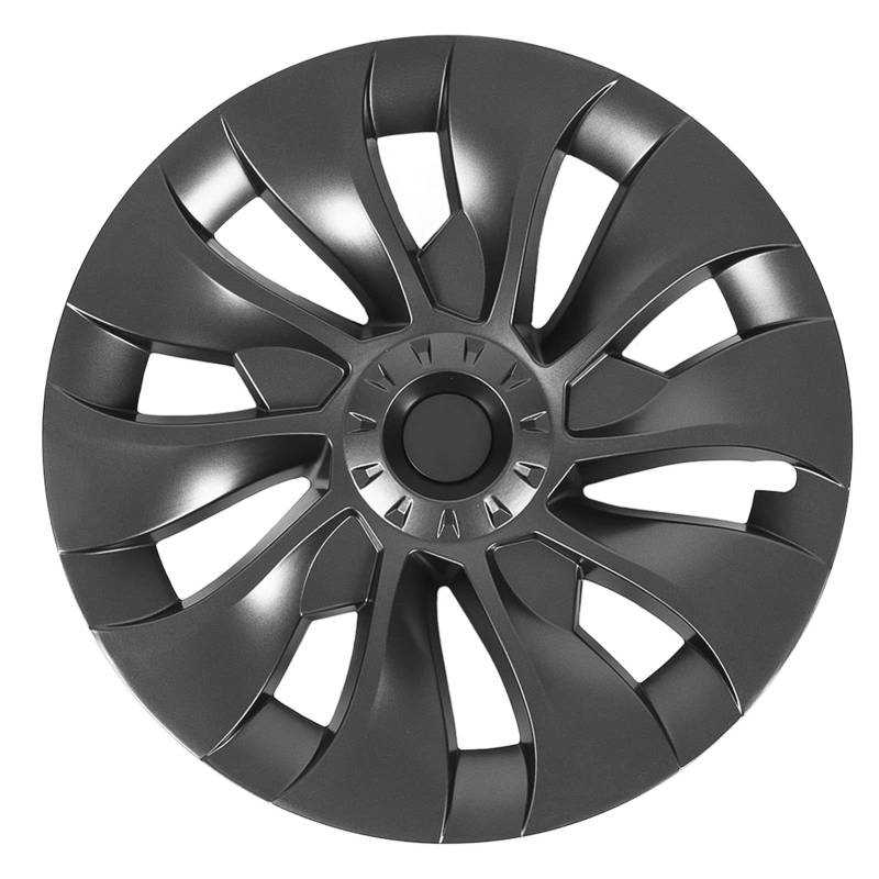 Hubcaps, Hubkappen ABS -Hubcaps mit 4pcs für Auto (Grey) von ZJchao