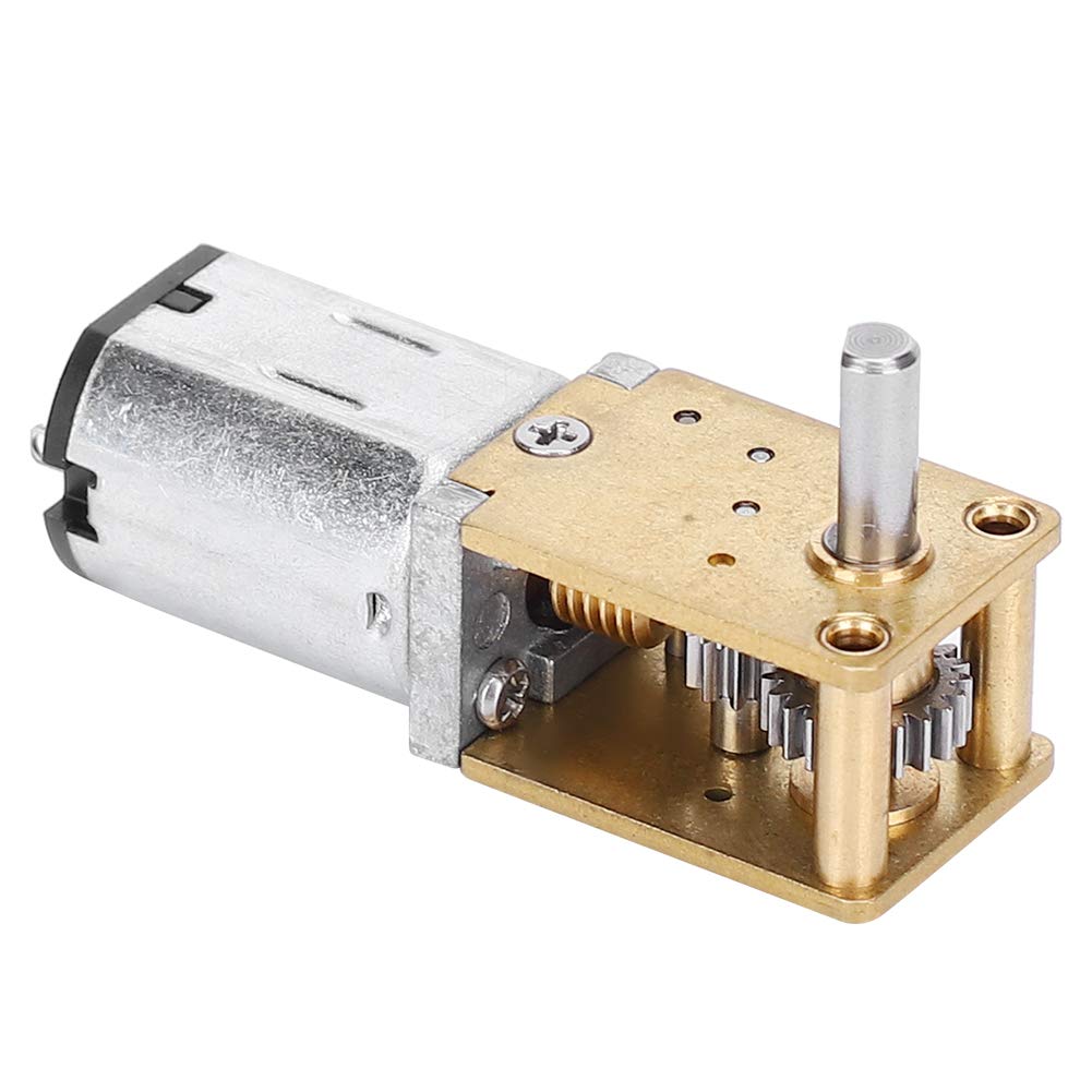 N20 DC12V Mini Mikro Metallgetriebemotor, Motor mit Drehzahlreduzierung, Geschwindigkeitsreduzierer N20 Geschwindigkeitsreduzierungs CW/CCW Mikromotor (DC12V136RPM) von ZJchao