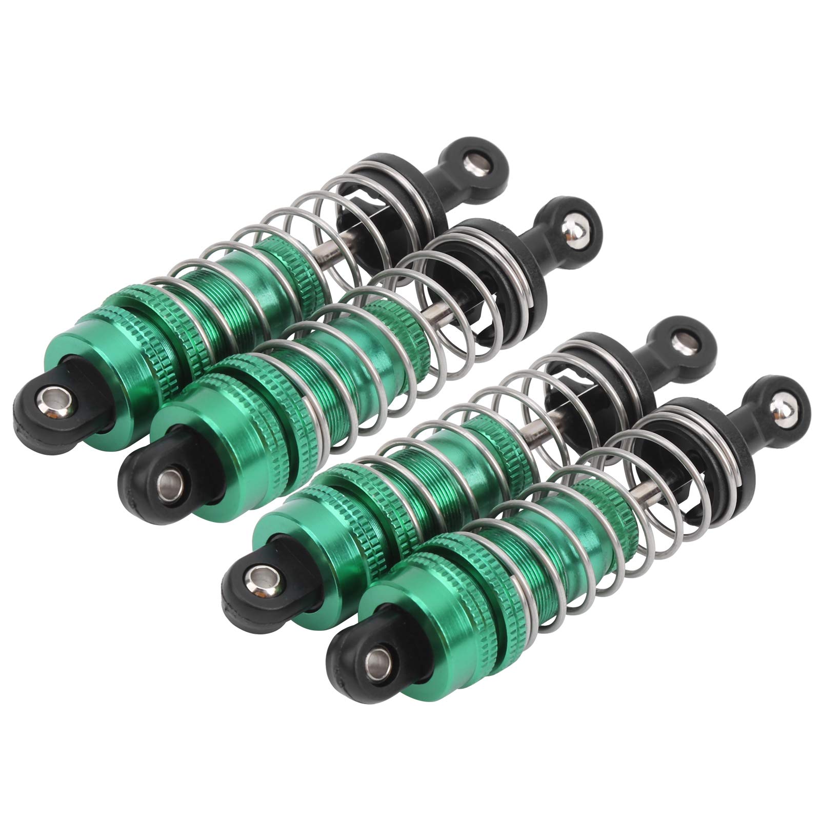 RC Crawler Schocks, 4PCS -Schockstruppen Dämpfer RC Upgrade Ersatzzubehör RC Schockdämpfer RC Schockstruppen Dämpfer für Wltoys 144001 1/14 RC -Auto (GREEN) von ZJchao