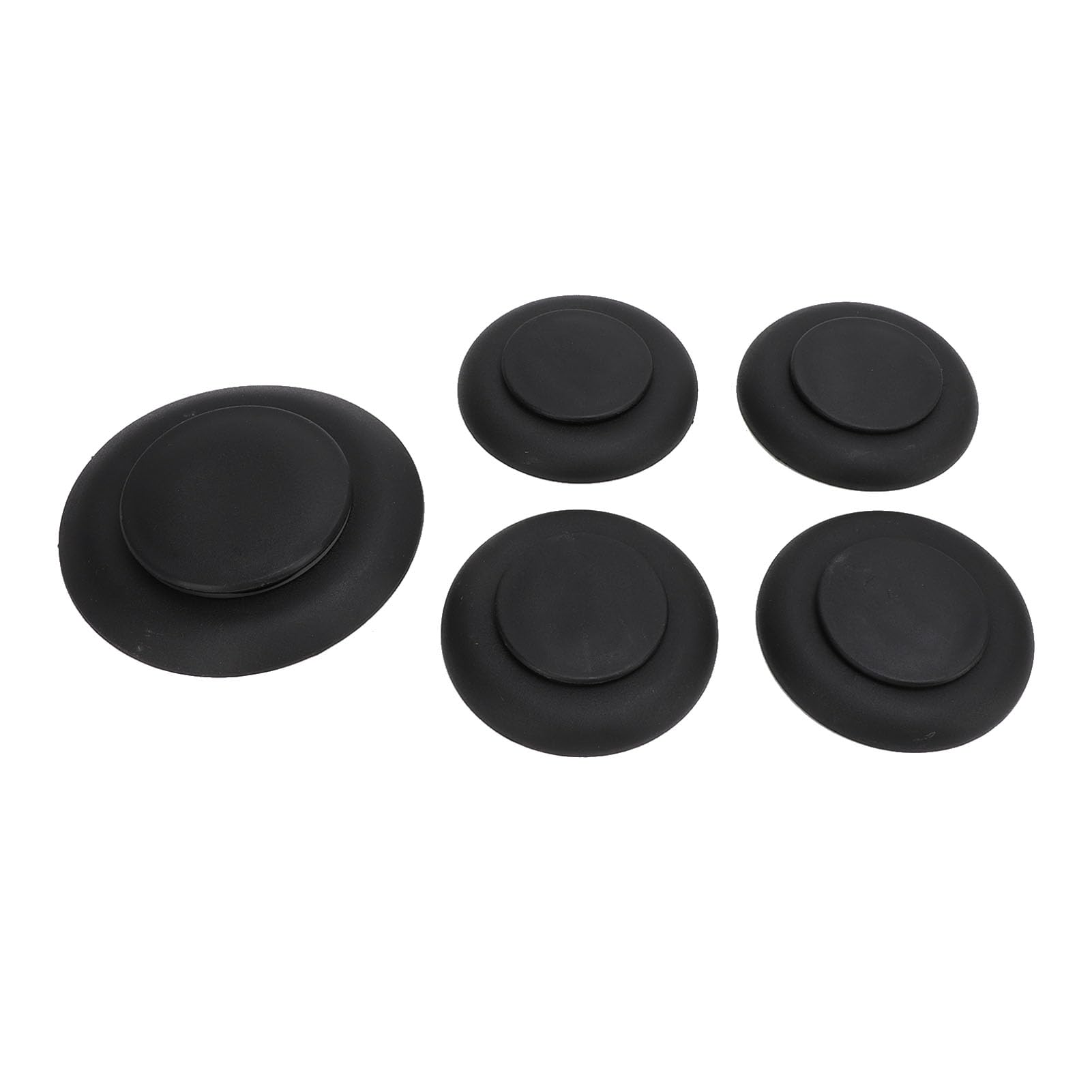 Sattelkupplungs-Puck-Abdeckungsstopfen-Zierringsatz, ABS-Schwanenhals-Bettstopfen-Abdeckungssatz BC3Z 9900025 EIN Sattelkupplungs-Hardware-Kit für F-450 F-550 Super Duty 2011-2022 von ZJchao