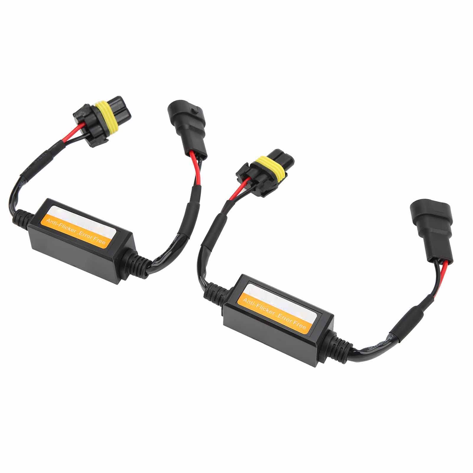 Widerstände, ABS mit 2pcs Blinkerwiderstand Scheinwerfer -Relais -Relais -Kit für LED -Scheinwerfer von ZJchao