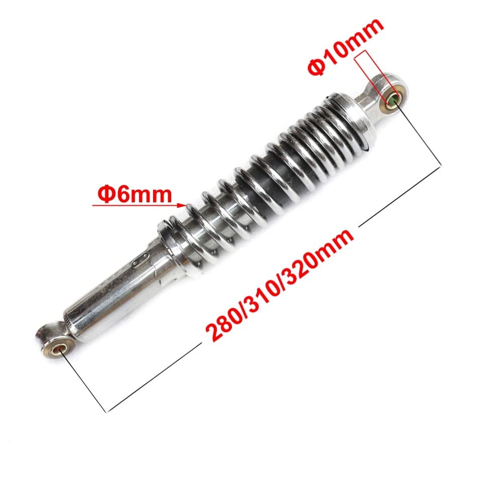 1 stücke 280/310/320mm motorrad hintere stoßdämpfer for Z50 Z50A Z50J Z50R Mi-ni Trail Affe fahrrad Motorrad Zubehör(1pcs 320mm) von ZKKJPYYDS