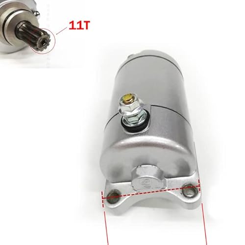 11T Anlasser 11 Zähne Motorrad for CB200 CB250 250cc 200CC CQR250 KAYO T4 K5 Motor LON-GCIN MX6 Pit PRO Dirt Bike(11T Motor L-Angle) von ZKKJPYYDS