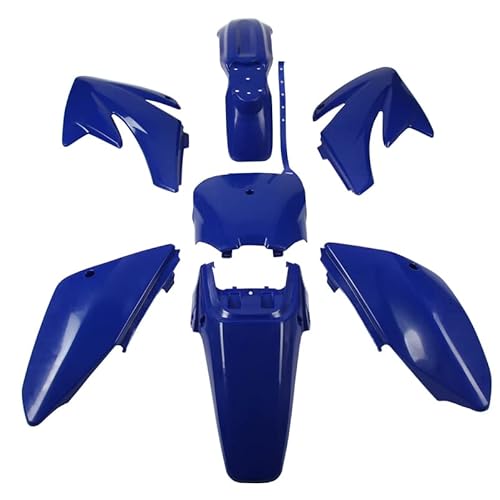 Kunststoffabdeckungen Verkleidungskits passend for CRF70 Dirt Pit Bike Bike DR50 49 50cc 70 90 110 Ka-yo HK 160(Blue CRF70) von ZKKJPYYDS