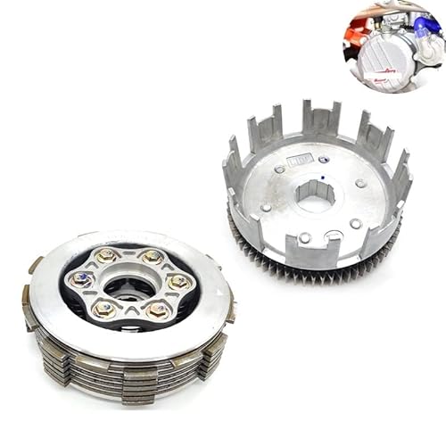 Motorrad Motor Kupplungstrommel Getriebe Reibscheibe passend for ZON-GSHEN-Motor Racing CBS300 ZS174MM 300ccm 4-Takt BSE Z7 J1 M6(Clutch) von ZKKJPYYDS