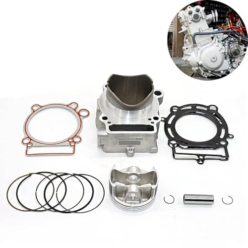 Motorrad Motor Modifizierter 300CC Zylinderblock Satz Kolbenring Passend for ZON-GSHEN-Motor Racing NC250 ZS177MM 250cc 4-Takt KAYO K6(NC250cc 77mm) von ZKKJPYYDS