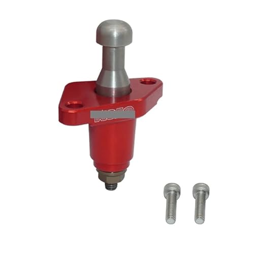 Motorrad-Motorkettenspanner aus Aluminiumlegierung, passend for NC250cc BO-SUER M2 M4 KEWS K16 KAYO K6 Cross-Country(Rood) von ZKKJPYYDS