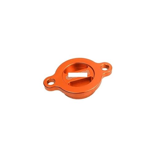 Motorrad Ölfilter Cup Cover Motor Ben Fit for ZON-GSHEN-Motor Racing NC250 ZS177MM 250ccm 4-Takt KA-YO T6 K6R BSE ZUUMAV(Orange) von ZKKJPYYDS