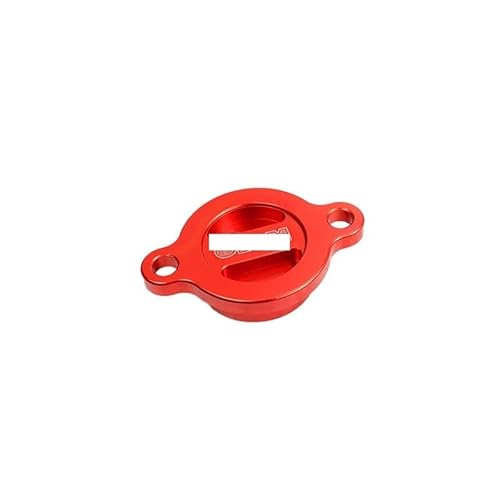 Motorrad Ölfilter Cup Cover Motor Ben Fit for ZON-GSHEN-Motor Racing NC250 ZS177MM 250ccm 4-Takt KA-YO T6 K6R BSE ZUUMAV(Rood) von ZKKJPYYDS