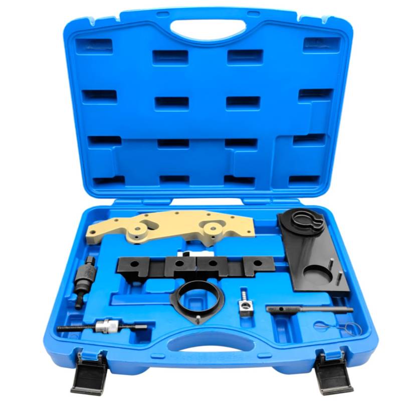 ZKTOOL Nockenwellen Timing Locking Tool Kit Kompatibel mit BMW 6-Zylinder M52 M52TU M54 M56 Motor, Double Vanos Nockenwelle Arretierwerkzeug Kit, Nockenwelle Ausrichtung Timing Tool Kit von ZKTOOL