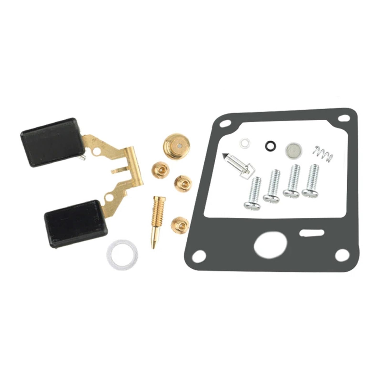 ZLQWHS [Replacement] 2 Sets Carb Öl Tasse Float Reparatur Kit Fit for Yamaha XV1000L XV1000N for Virago 1000 Motorrad Vergaser von ZLQWHS