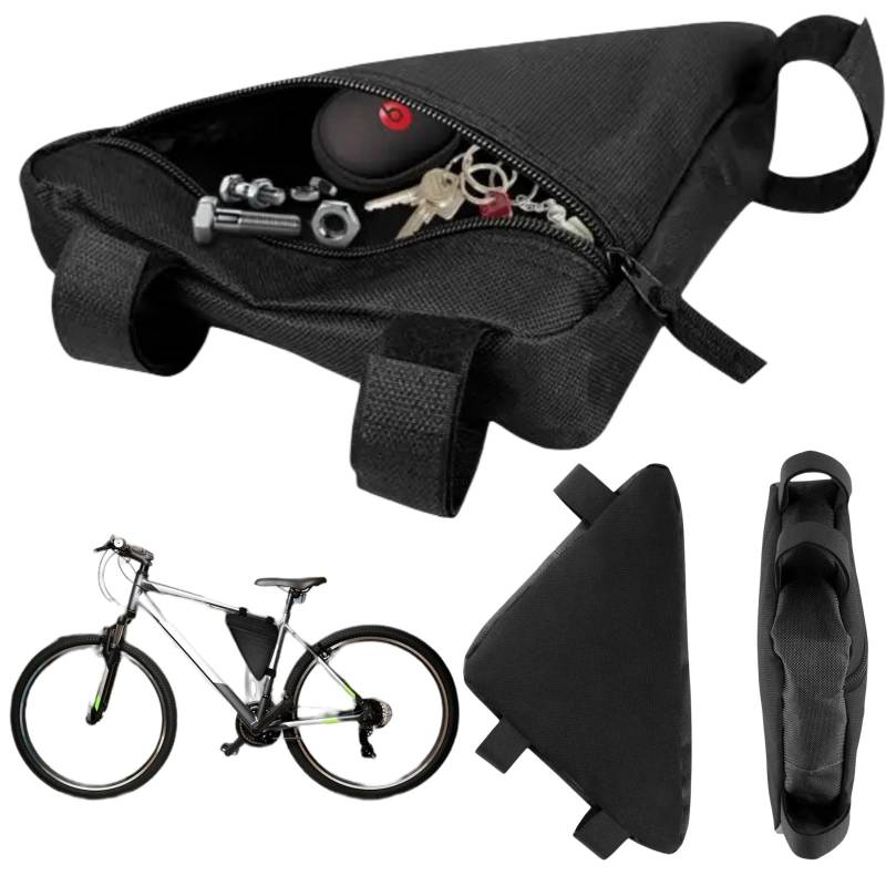 Rahmentasche Dreieckstasche,Radtaschen Triangle Bag,Fahrrad Triangeltasche,Fahrrad Dreiecktasche,Fahrrad Triangeltasche,Fahrradtasche für MTB,Rennräder Wasserabweisende Werkzeugtasche von ZLXFT