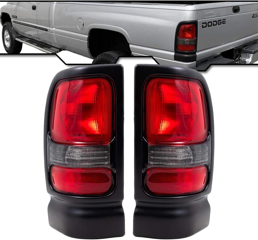 ZLXYBF66 Autorücklichter für Dodge Ram Pickup 1994-2002, ist Für staub- und wasserabweisend,A Pair von ZLXYBF66