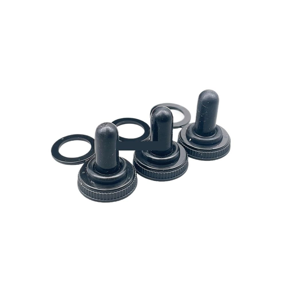 10 Pcs 12mm Switch Cap 15A 250VAC / 20A 125VAC E-TEN Rubber Cap Miniature Toggle Switches ZMBMNNWQ von ZMBMNNWQ