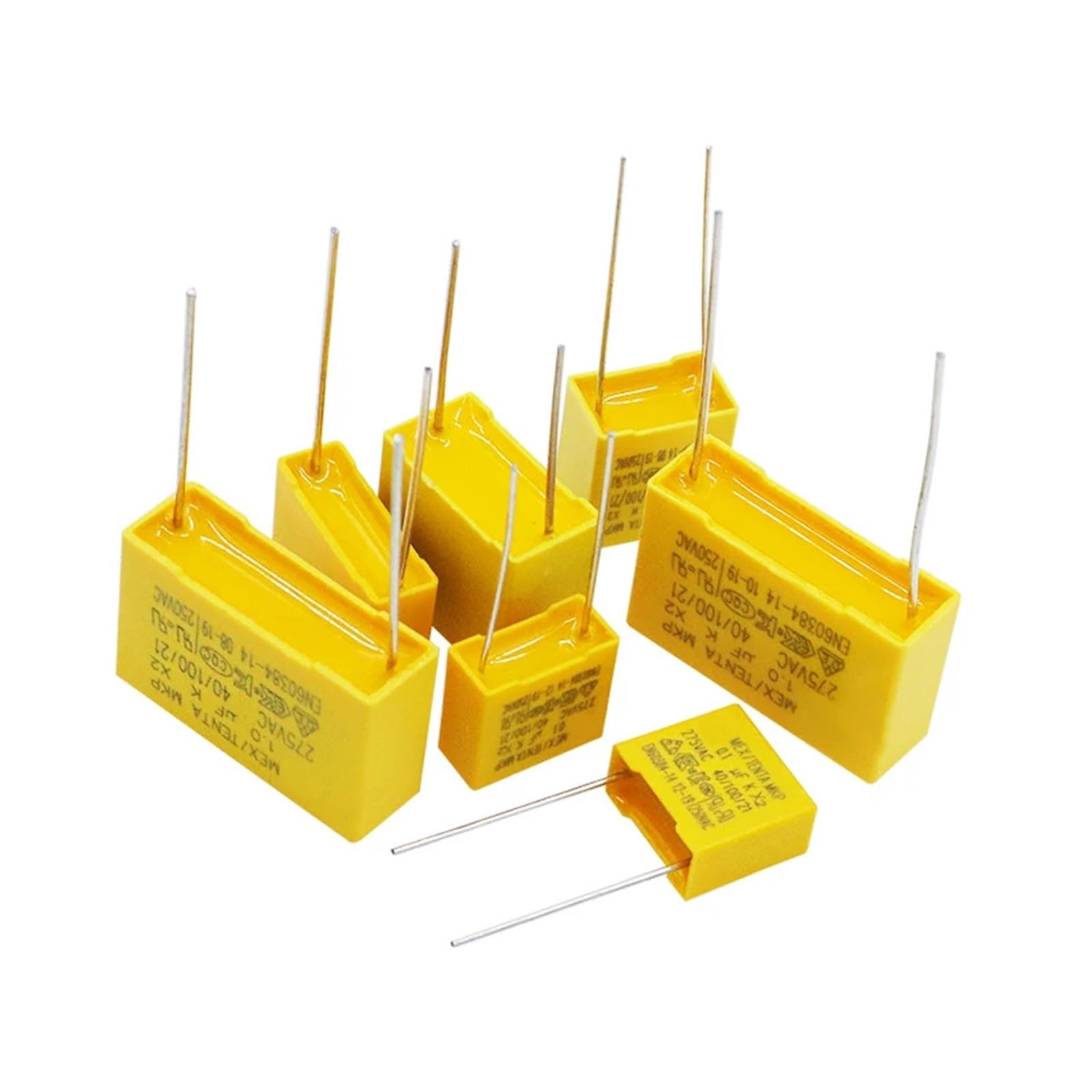 10PCS X2 1UF 0.68UF 0.33UF 0.22UF 0.1UF 0.47UF 0.01UF 275V 104 Capacitor 10nf 100nf 150nf 200nf 680nf 470nf 1UF ZMBMNNWQ(0.068UF 683K P10MM) von ZMBMNNWQ