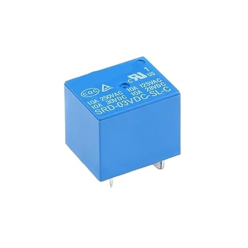 5PCS/Lot Relays SRD-03VDC-SL-C T73 3V 5PIN PCB Type 3V DC Power Relays ZMBMNNWQ von ZMBMNNWQ