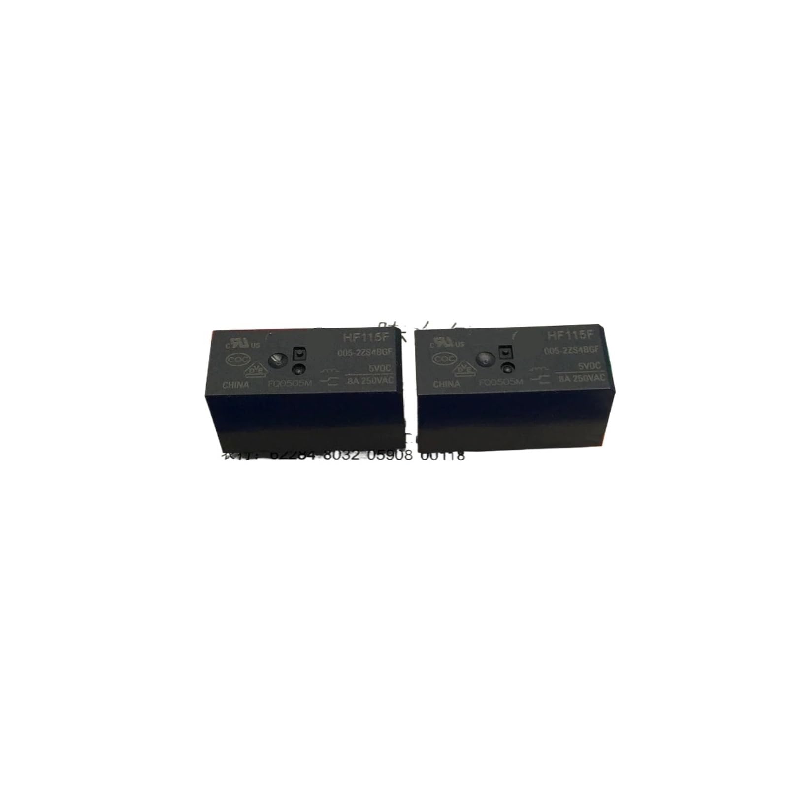 Relay HF115F-005-2ZS4BGF two sets conversion 8-pin 8A250VAC gold-plated contacts ZMBMNNWQ von ZMBMNNWQ