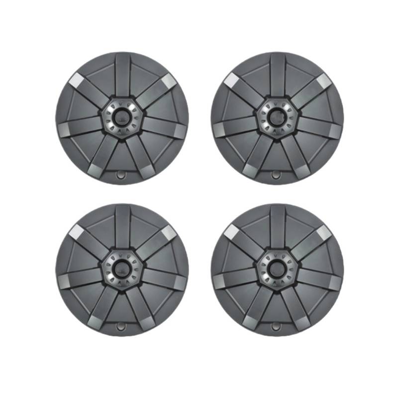 Radkappen, Radkappen, 19-Zoll-Radkappen-Radkappen, kompatibel for Tesla Model Y 2020–2023, 4 Stück Ersatz-Radkappen, Schutz, stilvolle Autodekoration (4 Stück, Grau)(4PCS Grey) von ZMQU