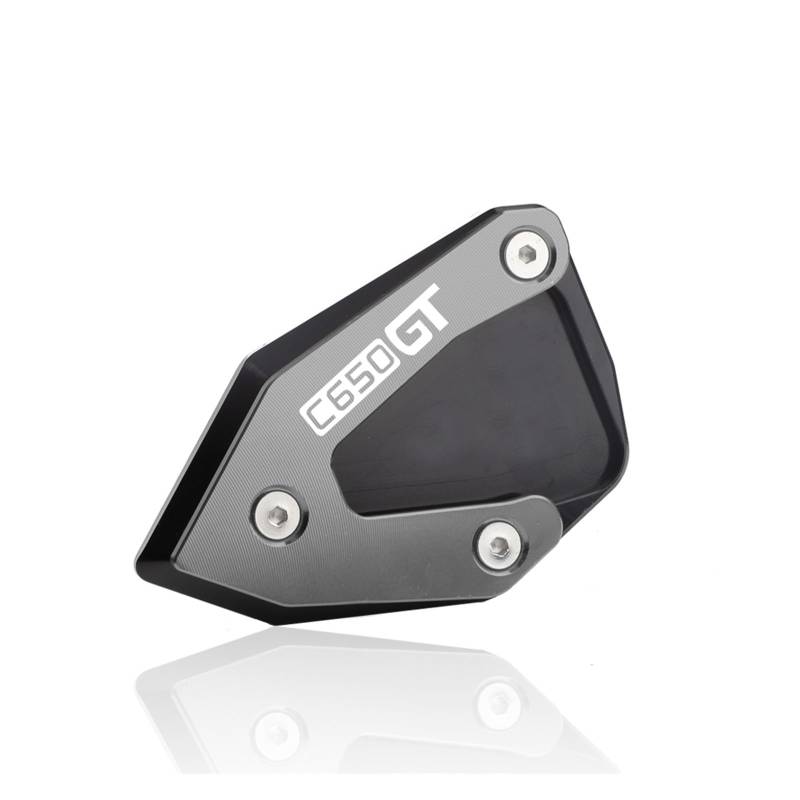 Motorrad Seitenständer Unterlage Für BM&W C650GT Für C 650 GT 2012-2021 Motorrad Zubehör CNC Kickstand Fuß Seite Stehen Verlängerung Pad Unterstützung Platte kissen für seitenständer ( Farbe : 2 ) von ZNCOJL