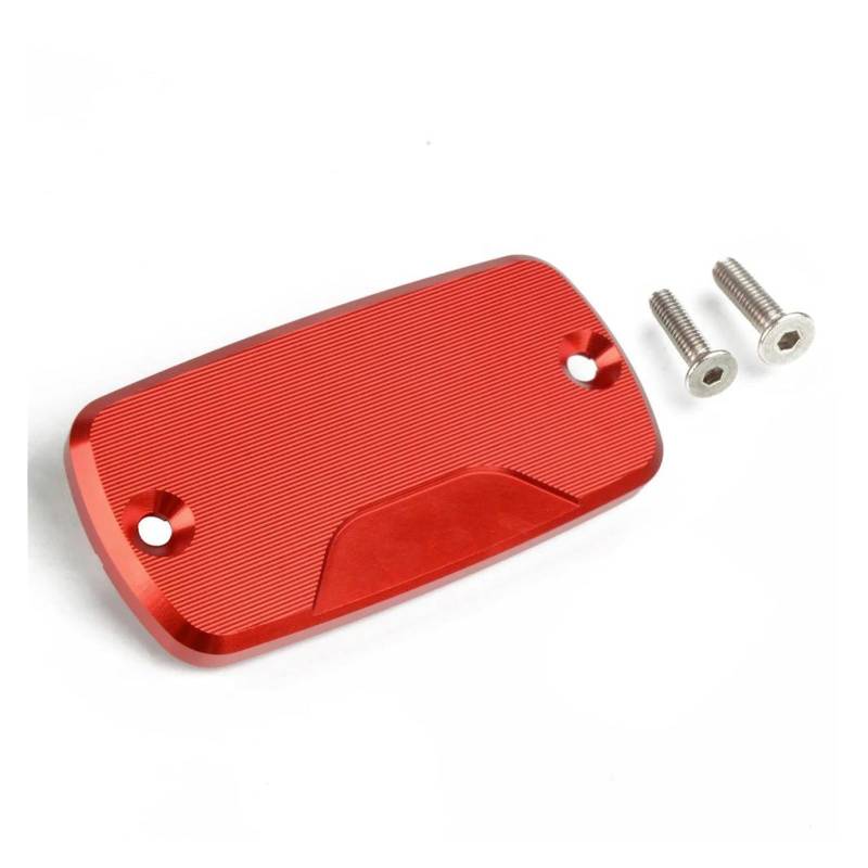 ZNCOJL Bremsflüssigkeit Reservoir Abdeckung Für HON&DA CBF1000 2006–2012 CBR600RR 2003–2006 Motorrad-Bremsflüssigkeitsbehälterdeckel (vorne)(rot,1 Stück) von ZNCOJL