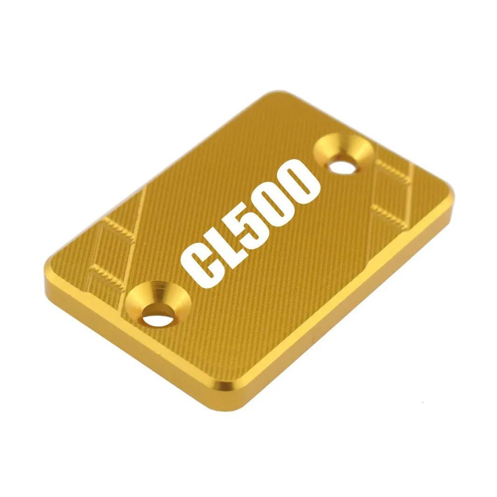 ZNCOJL Bremsflüssigkeit Reservoir Abdeckung Für HON&DA CL250 CL300 CL500 2023 Motorrad-Flüssigkeitsbehälterdeckel Zylinderbehälter Hauptbremszylinderdeckel(Gold,for CL500) von ZNCOJL