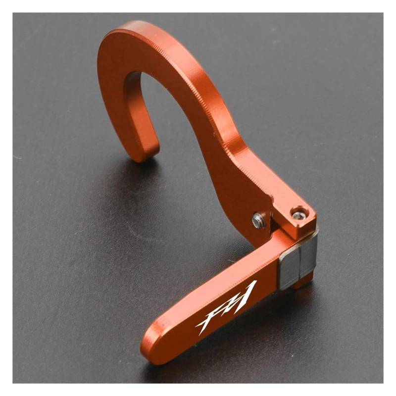 ZNCOJL Hupe Schalter Verlängerung für Motorrad for YA&MAHA FZ1 for F&Azer 2001-2015 Motorcycle Switch Button Cover Horn Button Shell Extension Bracket(Orange,with Logo) von ZNCOJL