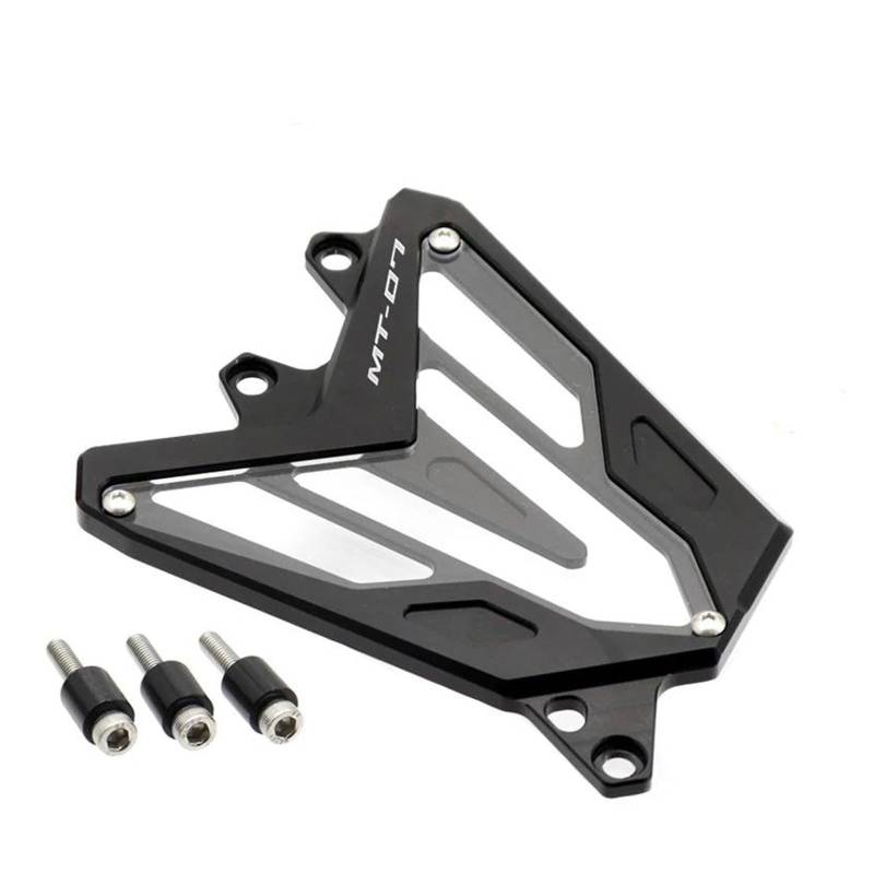 ZNCOJL Motorrad Kettenschutz Für YA&MAHA MT07 Für MT 07 Tracer FZ07 FZ 07 XSR700 2013-2023 CNC Motorrad Vorne Motor Kettenrad Schutz Kette Schutz Abdeckung(2) von ZNCOJL