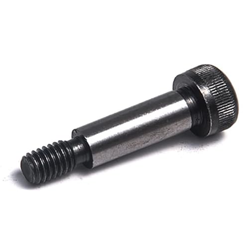 Holzschrauben Taschenlochschrauben ， 1pcs Hex Head Bolt Limit Screws Dia=Φ 6,8,10~25,Shoulder Bearing Bolt Shaft M5 M6 M8 M10~M20 Length 8~200mm 12.9 High Strength Steel(100mm (1Pcs)-M20 Shoulder dia2 von ZOAPDEBCE