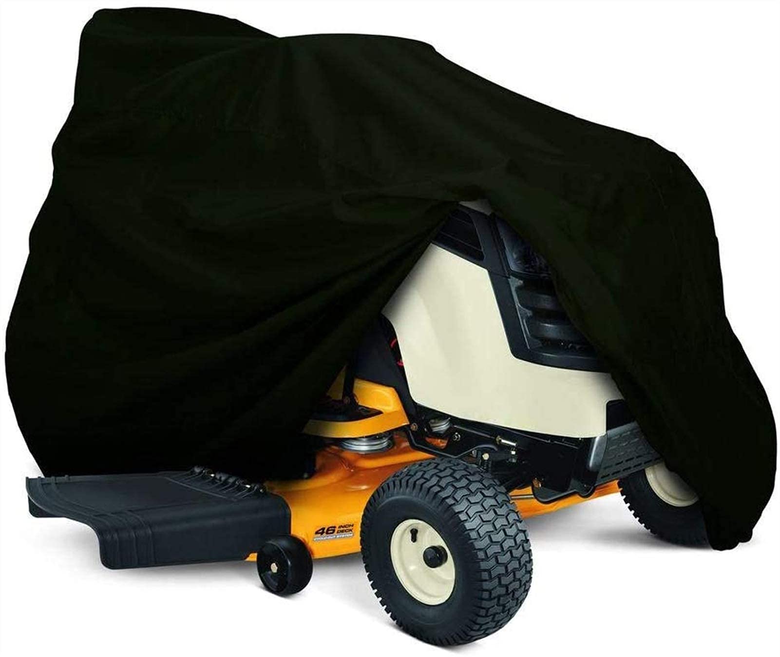 Rasenmäher umfasst Mäher Mulch Cover ， Abdeckung for Aufsitzrasenmäher-Traktor, 210D Oxford-Polyester, Aufbewahrungsabdeckung, Schutz im Freien(Large) von ZOAPDEBCE