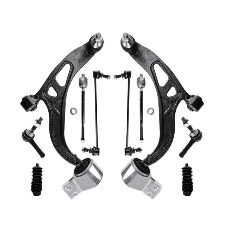 10Pcs Front Lower Arm Stabilisator Link Spurstange Suspension Kit Kompatibel Kompatibel for FORD EXPLORER 2011 2012 2013 2014 2015-2019 von ZOCJNALC