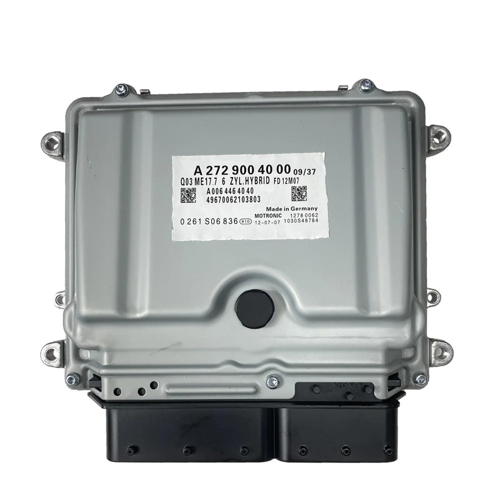 A2729004000 0261S06836 Motorsteuermoduleinheit, Hybrid-ECU-Gerät kompatibel for Mercedes Benz W221 S400 von ZOCJNALC