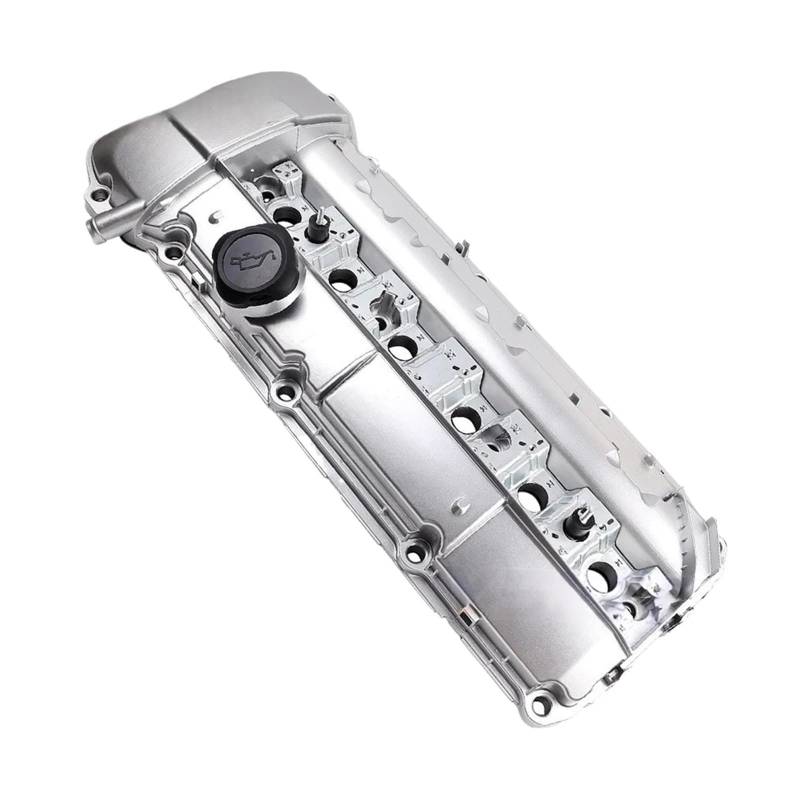 Aluminium-Ventildeckel kompatibel for BMW 323i 325i 328i 330i 525i 528i 530i 3,5,7, X5 Z3 E36 E46 E39 E38 E53 2,5 3,0 M52 M54 Ventildeckel von ZOCJNALC